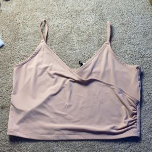 Light pink top